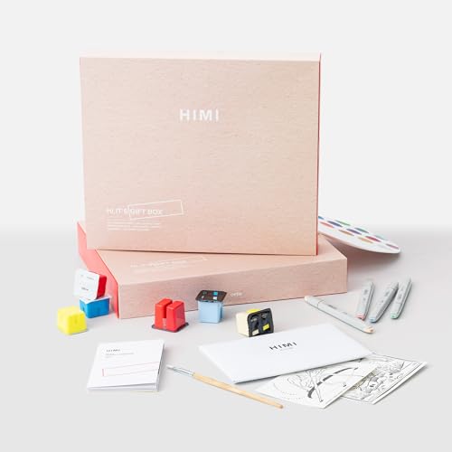 Gouache HIMI kit complet sans craquelure avec 10 pinceaux de précision - 5