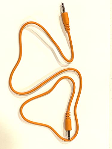 Image of (5 Color Pack of 3.5mm Mono TS Modular Synth Patch Cables Compatible with Many Modular and Semi-Modular Synthesizers
