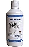 Liquid Glucosamine for Dogs by Active Pet Care. Natural Hip & Joint Dog Supplement to Reduce Arthritis and Joint Pain and Increase Mobility