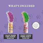 Haute Diggity Kitty Olicat Catnip Toys, Soft Plush Cat Toys Catnip Filled with Interactive Crackle Sound & Feathers, Safe & Durable Toy for Cats & Kitten, 2 Pcs - Image 4