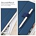 Fintie Hybrid Clear Clear Case for iPad (A16) 11th Generation 11 Inch (2025), iPad 10th Generation 10.9 Inch (2022) Bundle with 4 Pack Pen Loop Holder Compatible with Apple Pencil