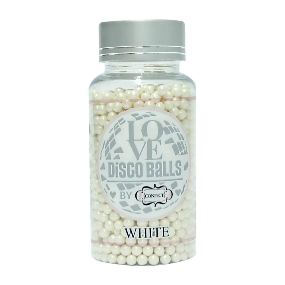 Confect Edible White Disco Balls Sprinkles 6 MM 120 Gms for cake cupcake decor (B08XNYRCX7) Amazon Price History, Amazon Price Tracker