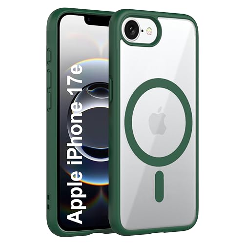 Image of Zapcase Back Case Cover for iPhone 17e | Compatible for iPhone 17e Back Cover | Scratch-Resistant Back Cover | Forest Green