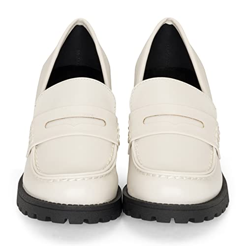 Chariot & Co Womens Platform Mary Janes Loafer Heels Ankle Strap Pumps | Chunky Pumps | Coquette Y2K Cosplay Ready Blast4