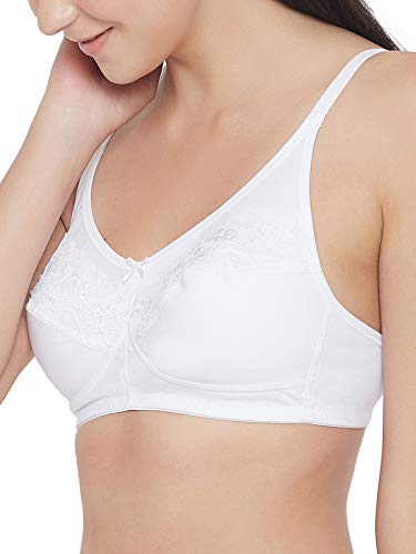 Image of Clovia Women's Cotton Non-Padded Non-Wired Full Figure Bra