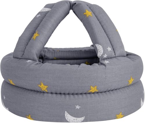 GEDRACKPMYN Head Protection Cap Safety Helmet, Adjustable Thick Soft Protective Hat, Soft Helmet for Epilepsy Seizures Prevent Head Injuries