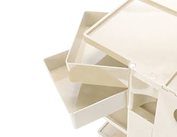 Amazon｜ボビーワゴン3段5トレイ ベージュ 日本限定色