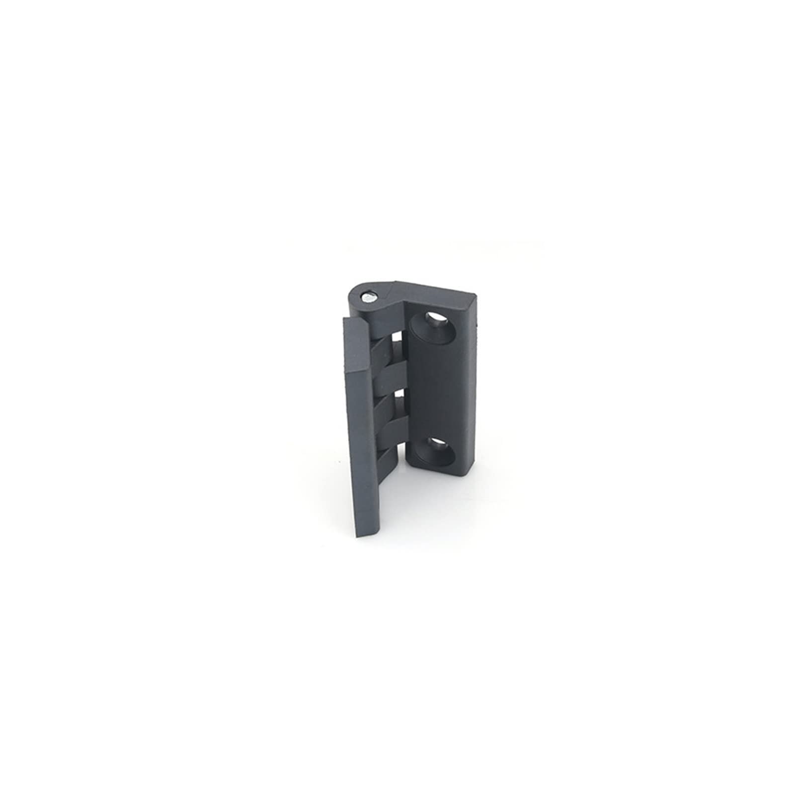ZZSRJ 10 unids/Set bisagra de Tope de plástico de Nailon de Color Negro for Muebles de Caja de Madera Hardware de Armario eléctrico (Color : 5060)