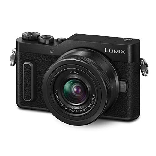 Panasonic Lumix DC-GX880KEGS DSLM Cámara, Sensor Mos Digital Live 16MP, Selfie con características estéticas, Fotos y vídeo 4K, inalámbrico, Pantalla giratoria, Lente de 12-32 mm incluida, Negro