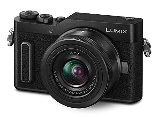 Panasonic Lumix DC-GX880KEGS DSLM Cámara, Sensor Mos Digital Live 16MP, Selfie con características estéticas, Fotos y vídeo 4K, inalámbrico, Pantalla giratoria, Lente de 12-32 mm incluida, Negro