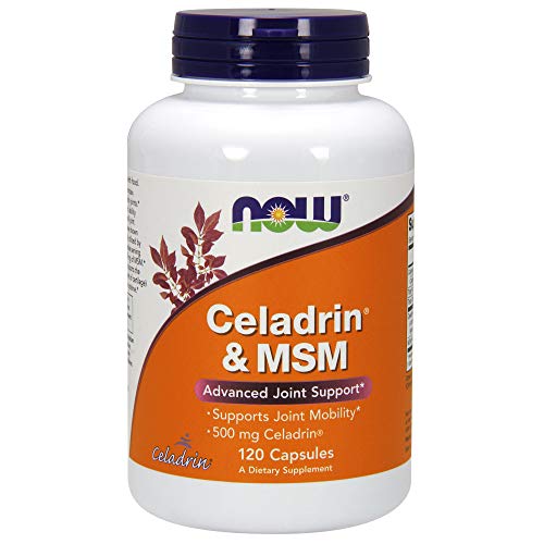 NOW Celadrin & MSM 500 mg,120 Capsules