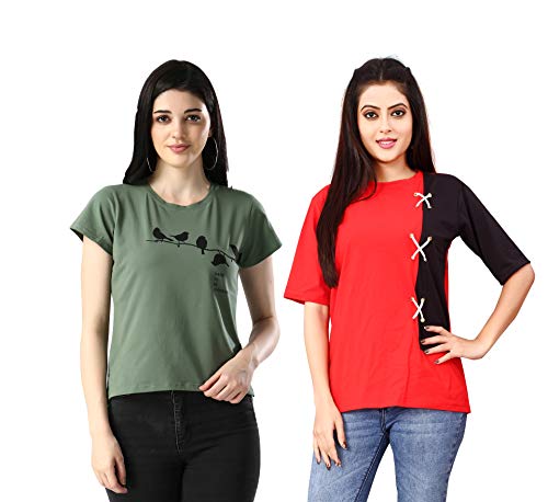 Image of DHRUVI TRENDZ Women's T-Shirt