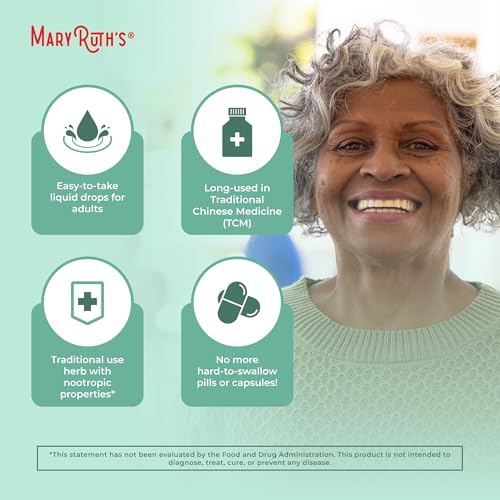 MaryRuth Organics Ginkgo Leaf Liquid Drops | Herbal Supplement | Nootropic | Circulatory System & Nervous System Health | USDA Organic | Non-GMO | Vegan | 60 Servings - Image 5