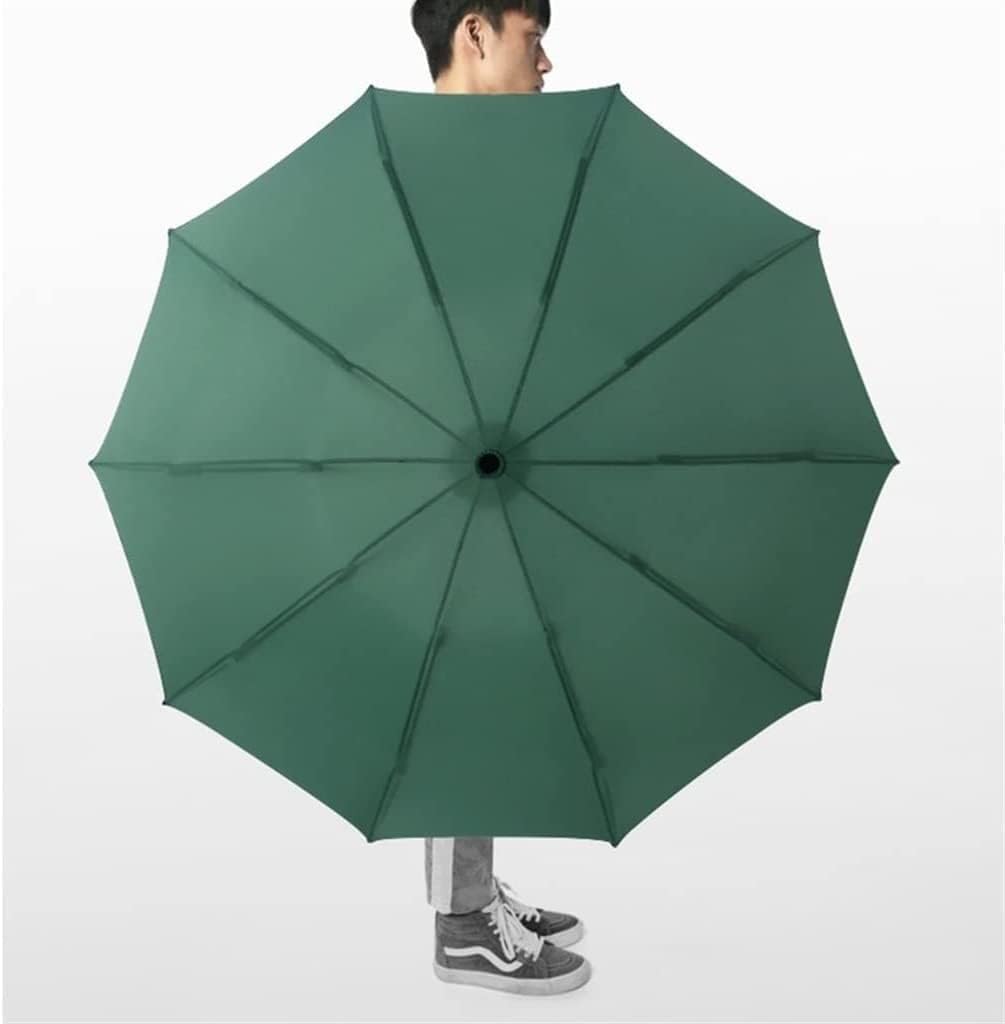 Portable Umbrella for Travel Automatic Umbrella Reflex Business Umbrella with Reflective Strips Umbrella Men's Women's Parasol Umbrella Outdoor