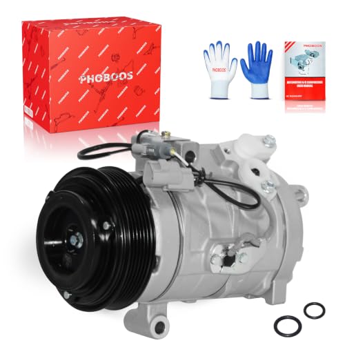 PHOBOOS A/C compressor with Clutch Compatible with Toyota & Lexus by PHOBOOS - Used condition - US$128.79