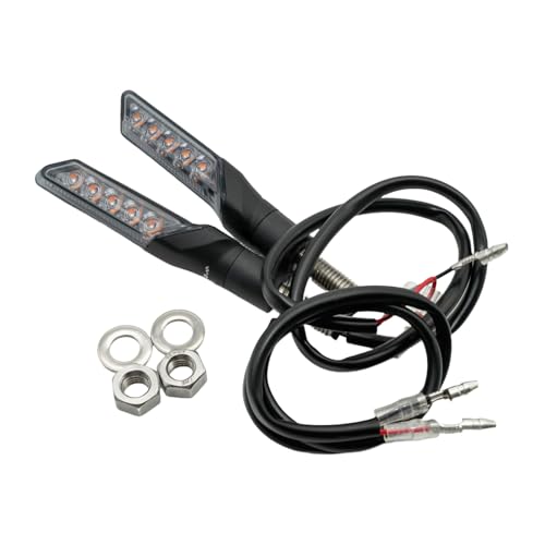 Clignotants GW-02 homologués E en paire de 2 pièces pour moto