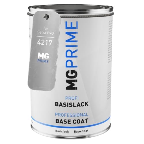 MG PRIME Pot de Peinture voiture pour Setra EVO 4217 Silber Metallic 1,0L