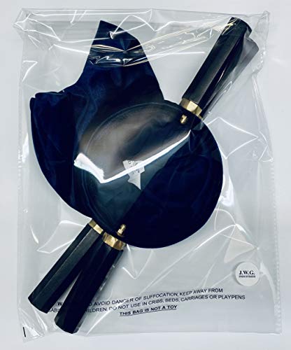 Velveteen Blue Church Religious Offering Bag Pouch, Set of 23