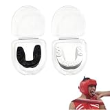 Protector Bucal para Niños de 5 a 8 Años - 2 Paquetes de Protectores de Dientes para Boxeo, Rugby, Hockey, MMA y Muay Thai - Confort y Protección Óptima, Fácil ajuste para obtener el mejor asiento