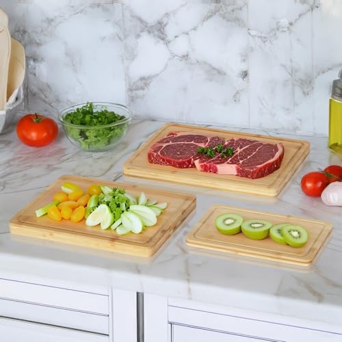 Tabla de cortar rectangular de madera personalizada miniatura 3