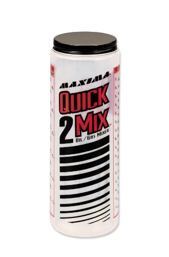 Maxima Racing Oils 10920 Quick-2-Mix Oil/Gas Ratio Mixing Bottle - 20 oz. Capacity