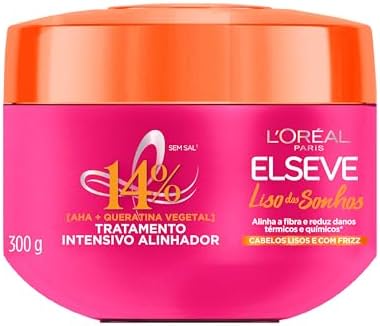 L'Oréal Paris Elseve Liso dos Sonhos Creme de Tratamento com Quer...