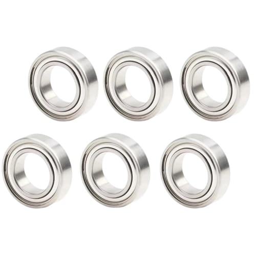 Ten MR63ZZ bearings, measuring 3x6x2.5 mm, are also suitable for models such as MR74ZZ, MR85ZZ, MR83ZZ, MR104ZZ, MR105ZZ, MR115Z