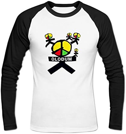 Men's Michael Jackson Olodum Baseball T-shirts XXL White