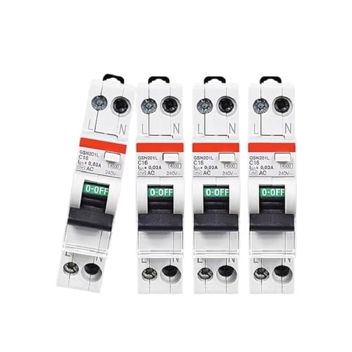 Diferencial GSN201L 1P+N 10A tipo C para reformar el cuadro eléctrico de casa