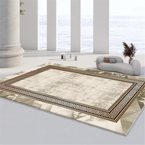 RUGMRZ Esszimmer Deko Outdoor Teppich Klein Schlafzimmerteppich Haushalts-Nachttischteppich Feuchtigkeitsbeständig, schmutzabweisend und kältebeständig rechteckig Lounge Ecke 200X260CM