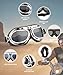 CRG Sports Motorcycle Goggle Aviator Pilot Style Cruiser Scooter Motocross Goggles for Man, Woman, Adult