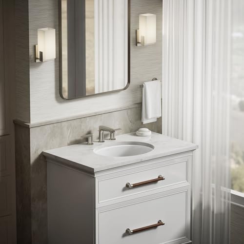 Caxton Oval 17" x 14" Undermount bathroom sink, White by Kohler - Image 5