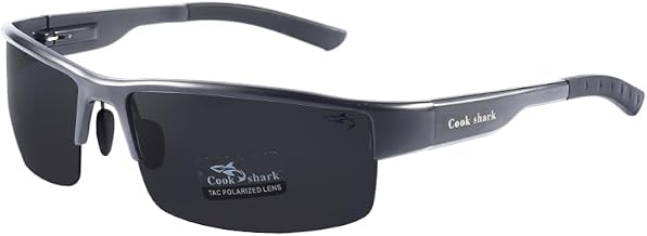 cook shark New Polarized Sunglasses for Men's Driving Fashion Trend UV resistant Sunglasses