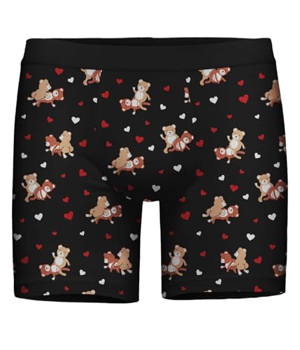 Tipsy Elves Men's Valentines Day Boxer Briefs - Fun Date Night Idea for Couples