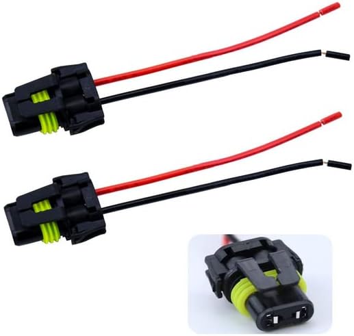 Akshara, 9005 9006 9012 9145 H10 Female Adapter Wiring Harness Sockets ...