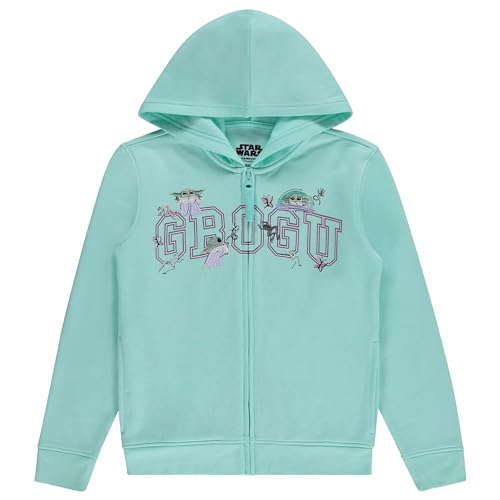 STAR WARS Moletom com capuz Baby Yoda para meninas - Retrato de berço The Mandalorian The Child Tama