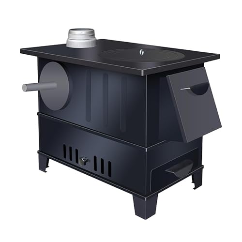 Cocina de Leña con Horno y Chimeneas Gran