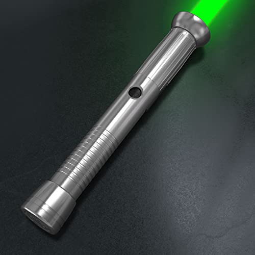 Photo de SOLAARI - Sabre Laser Sonore Connecté de Combat KI-RAITO 32 Pouces - Silver Elite - Lame Polycarbonate - Épée Lumineuse Haut de Gamme Fabriquée en France