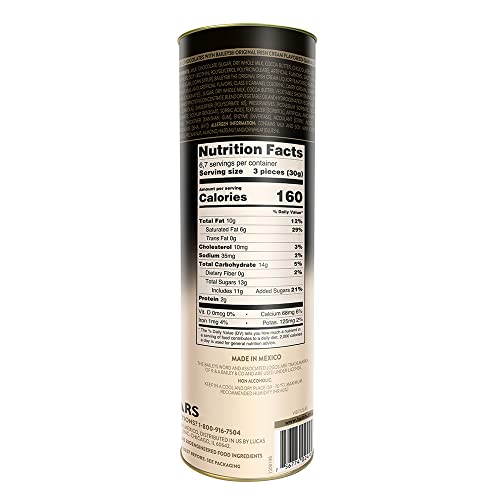 Turin Baileys Milk Chocolate Truffles, Milk Chocolates Filled With Baileys Flavored Non-Alcoholic, 7oz Tube Great for Gifts and Treats - Image 3