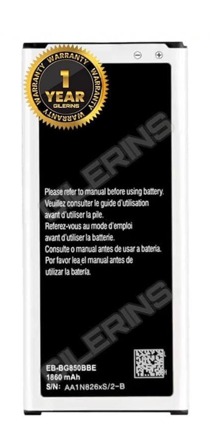 Image of Original EB-BG850BBE Battery for Samsung Alpha G850 G85085 G850F Battery with 1 Year Warranty** (GG20)
