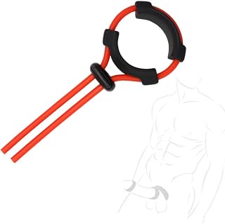 Adjustable Silicone Workout Workout Elastic Ring, Men's Ring Gift.