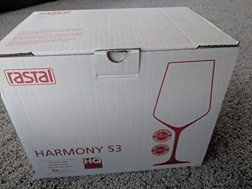 Harmony Wine Glasses By Rastal, Set Of 6 (Red Wine) #TOP3