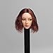 ZSMD 1/6 Weibliche Kopf Sculpt Charmante Mädchen Kurzes Haar Puppenkopf Zum 12 Zoll DIY Action Figuren Modellspielzeug