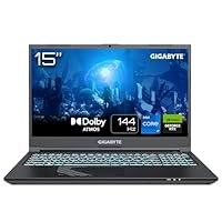 Gigabyte G5 MF5 Gaming Laptop - 15.6 Inch, 144Hz FHD, i7-13620H, RTX 4050 GPU, 16GB DDR5 4800MHz, 1TB SSD, Windows11+M365, 2 Year Warranty, G5 MF5-H2UK354KO