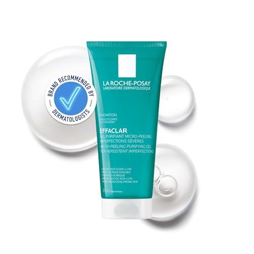 La Roche-Posay Effaclar Micro-Peeling Purifying Gel Wash for Oily, Blemish-Prone Skin 200ml