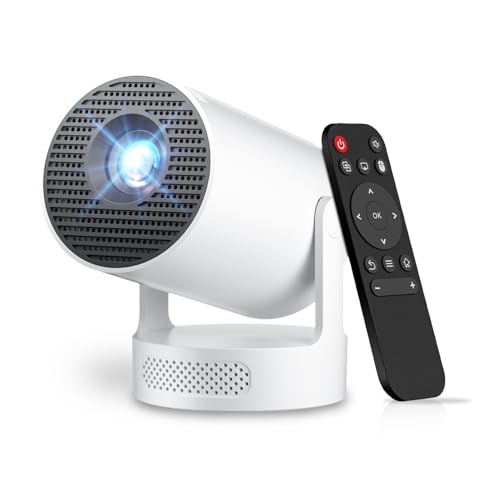 �yAndroid 14 ���� &1080P�Ή� 8K�z�v���W�F�N�^�[ �ƒ�p ���^ Wi-Fi6 & Bluetooth5.4 �y�� �V�� HD�掿 �f�R�[�h ���P�x 15000LM ������`�␳ 270°��] HiFi�X�s�[�J�[ �z�[���V�A�^�[/�A�E�g�h