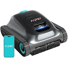 Aiper Scuba S1 Robotic Pool Cleaner, Wall & Waterline Cleaning, Dual Filtration, Extended 240-Min Battery Life, Smarter Navigation with High-Precision Sensors, App Support, OTA Upgrade