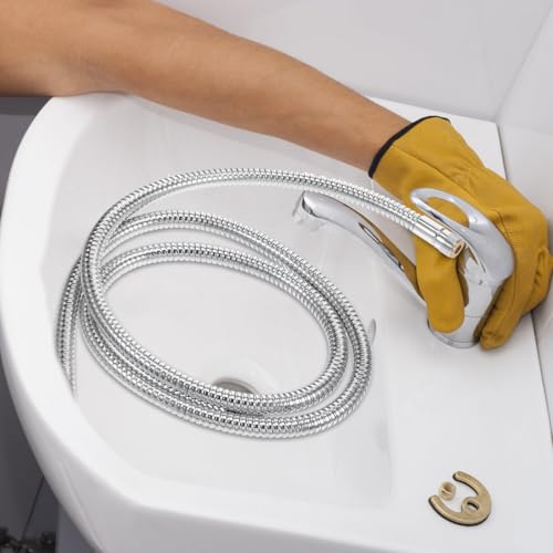 DOITOOL Stainless Steel Shower Hose 58.95 Inch/2m Flexible Handheld Faucet Pull-Out Sprayer Replacement Hose for Bathroom Kitchen by DOITOOL - Image 5
