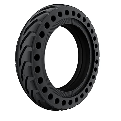 OUXI Pneu Xiaomi M365, pneu de rechange de 10 pouces, pneu solide avec 1 outil de montage pour Mijia Mi Xiaomi M365/M365 Pro Scooter électrique Pneu Tyre, roues de rechange 10 x 2,125 pouces Cover