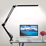 💡 AUFGABENBELEUCHTUNG: Wenn Sie den Clip an der Lampe in Ihrem Arbeitsbereich installieren, hätten Sie ein perfektes Licht erzielt. Sie können eine Deckenlampe durch Festklemmen von Lampen erreichen. Denken Sie daran, dass Sie mit Klemmlampen den Winkel Ihres Lichts ändern können. Dies ist effektiv, wenn Sie an kleineren Reparaturarbeiten an Ihren Objekten arbeiten.